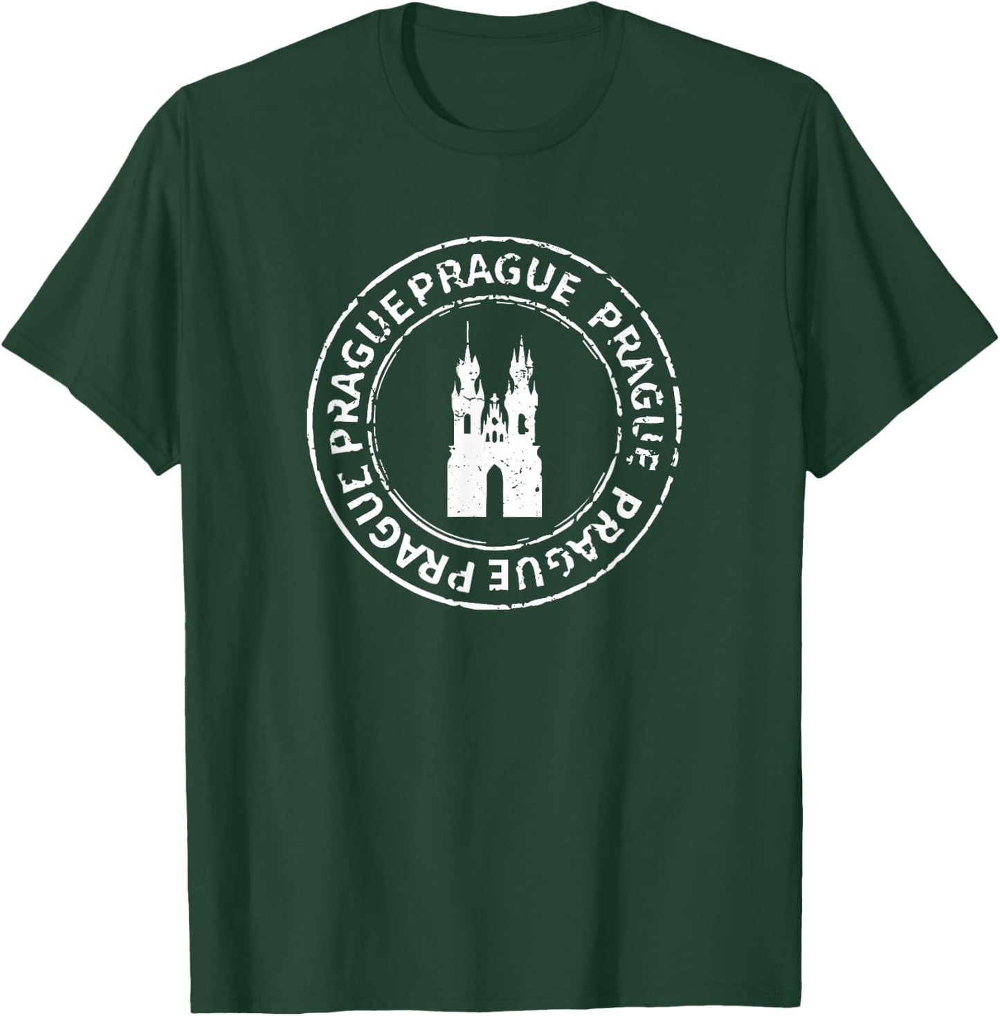 Ceska Republika Prague | Czech Republic Souvenir T-Shirt - T-Shirt | Forest
