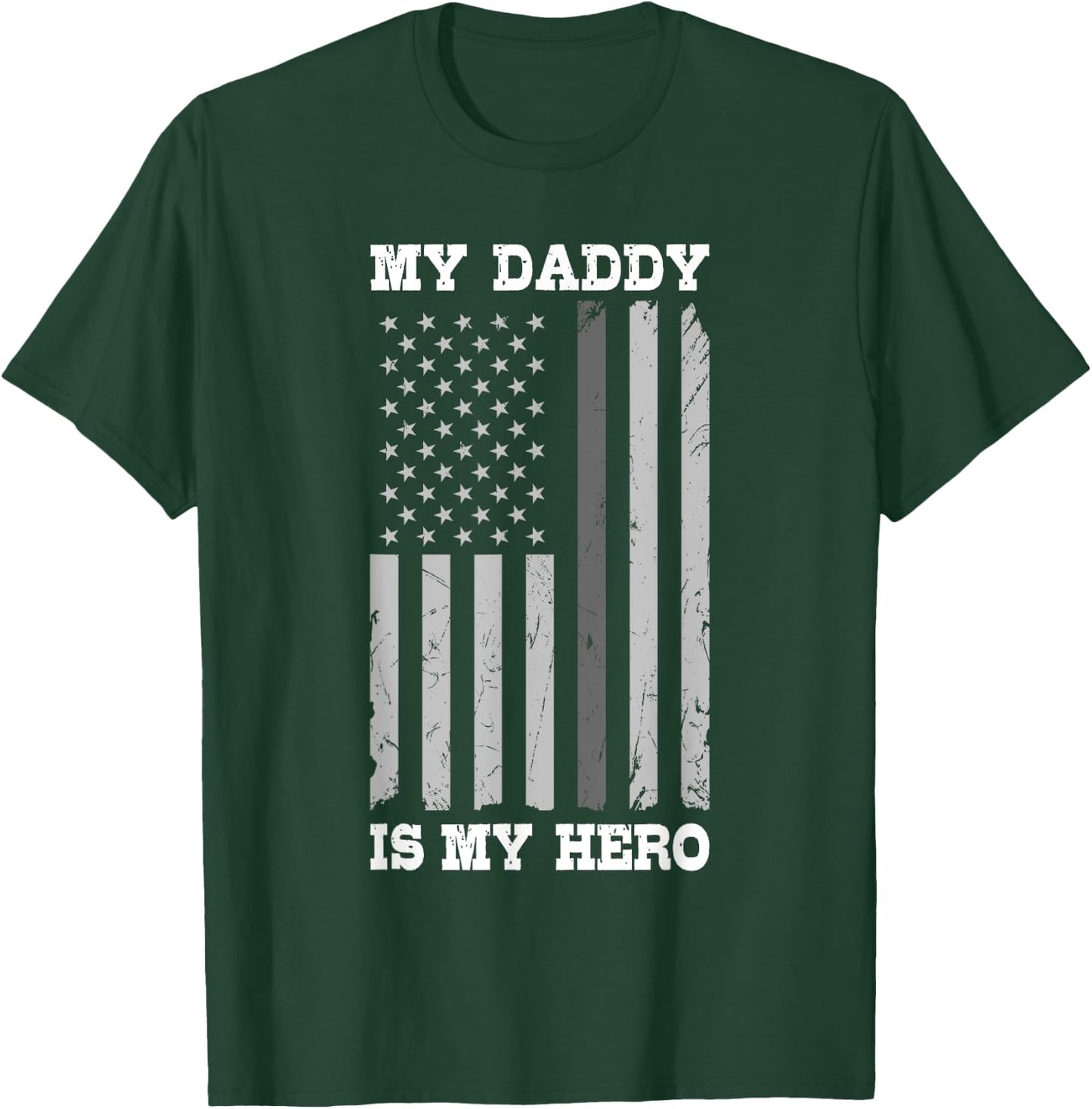 Corrections Officer Daughter Shirt My Daddy Is My Hero Son T-Shirt - T-Shirt | Forest