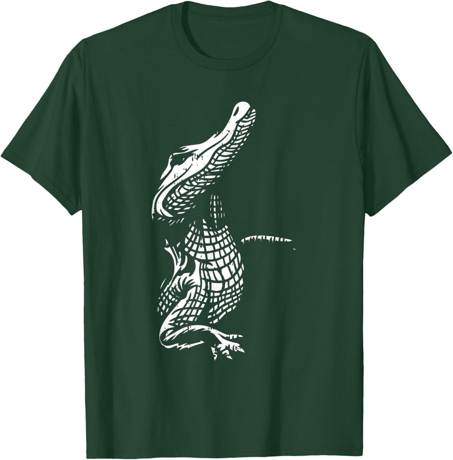Crocodile Reptile Croc Wild Zoo Cool Animal Lover Gift T-Shirt - T-Shirt | Forest