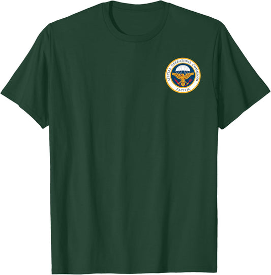 Special Operations Command Pacific SOCPAC Military Patch T-Shirt - T-Shirt | Forest