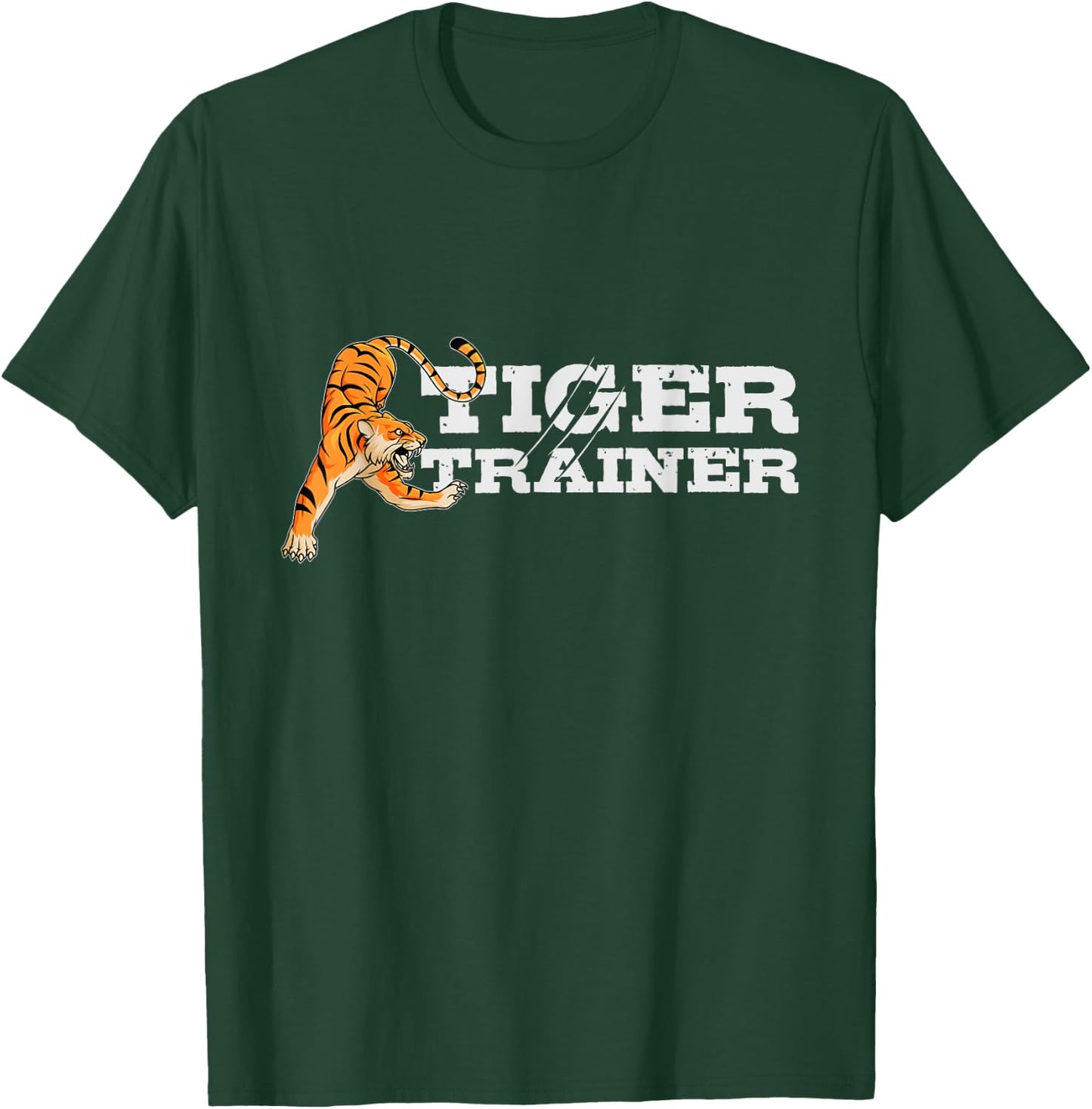 Tiger trainer shirt - Fun Halloween Costume Gift Kids Adult T-Shirt - T-Shirt | Forest