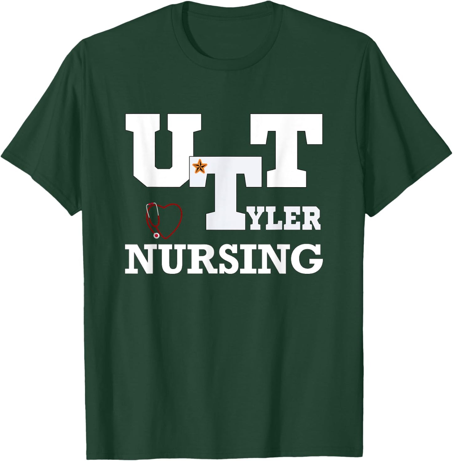 UT Tyler Nursing T-Shirt - T-Shirt | Forest