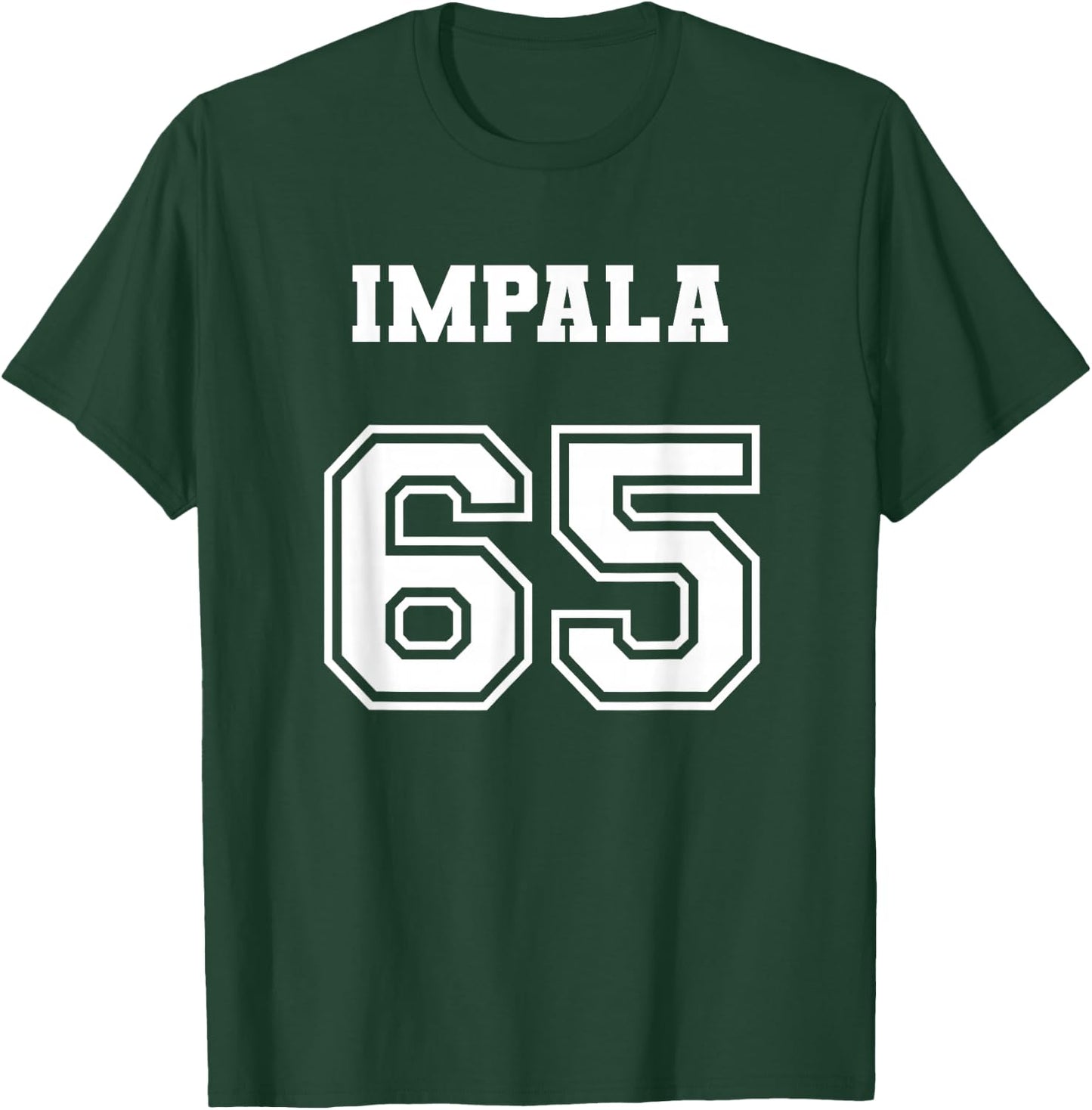 Style 65 1965 Impala Old School Lowrider Jersey T-Shirt - T-Shirt | Forest