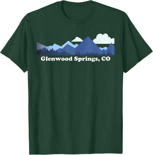 Glenwood Springs Colorado Rocky Mountains CO Souvenir T-Shirt - T-Shirt | Forest