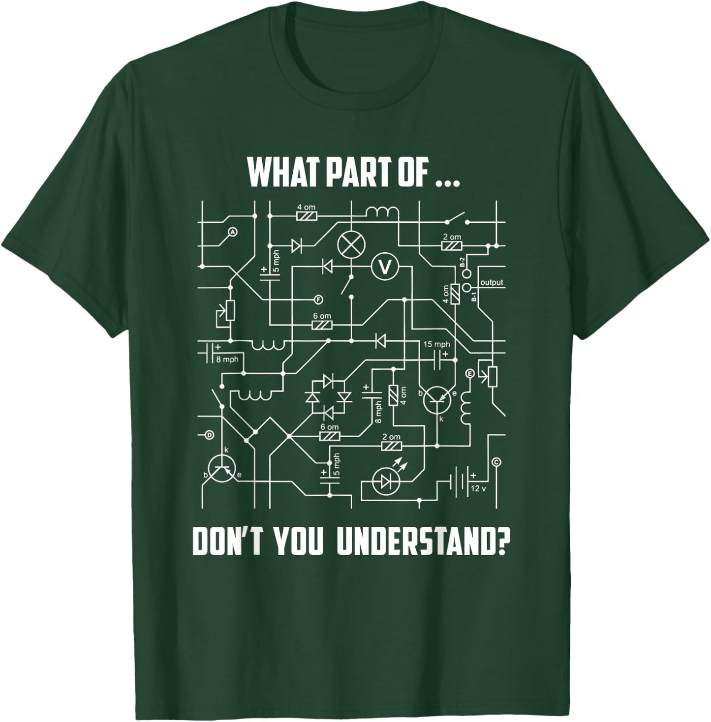 Electrical Engineering Shirts Electrical Engineer Gifts Men T-Shirt - T-Shirt | Forest