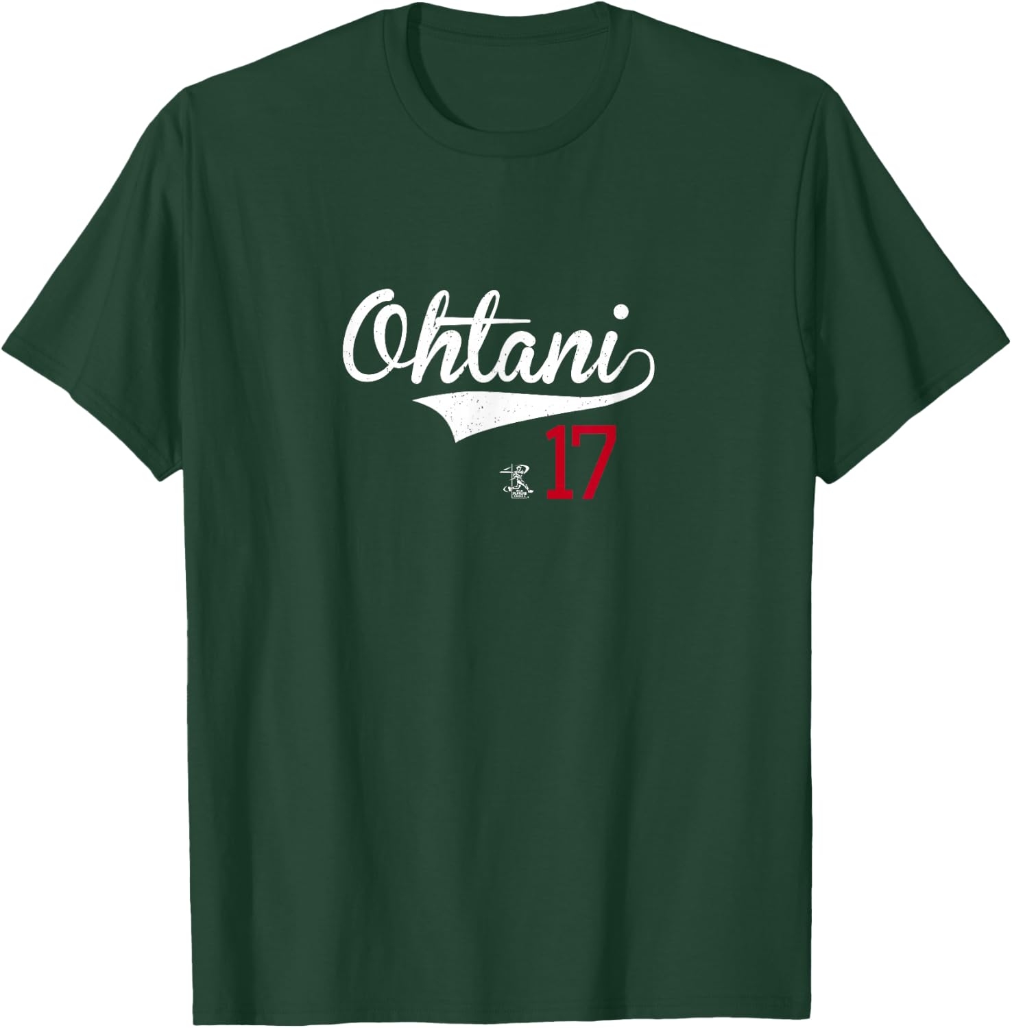 Shohei Ohtani Vintage Gameday Los Angeles Baseball MLBPA T-Shirt - T-Shirt | Forest