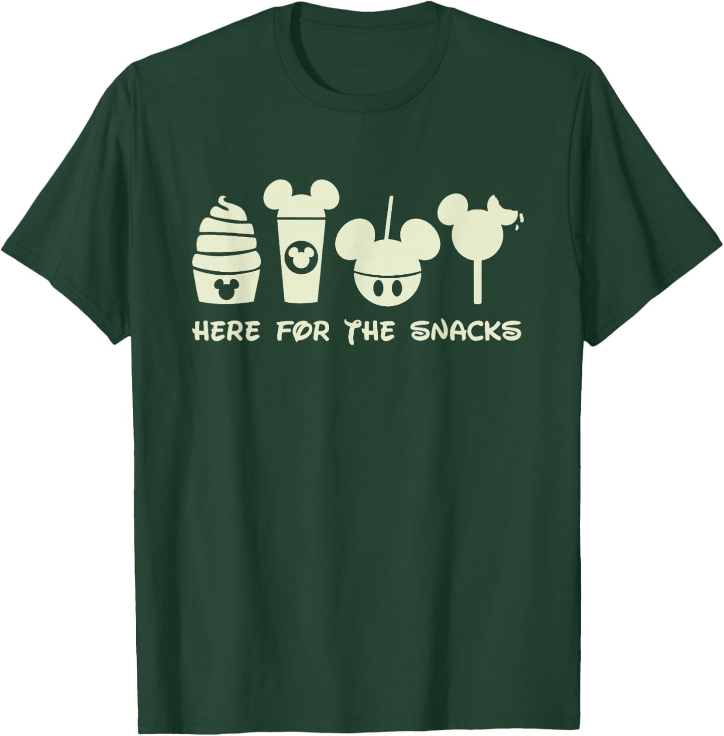 I'm Here For The Snacks, Snacks Goals, Snackgoals T-Shirt - T-Shirt | Forest