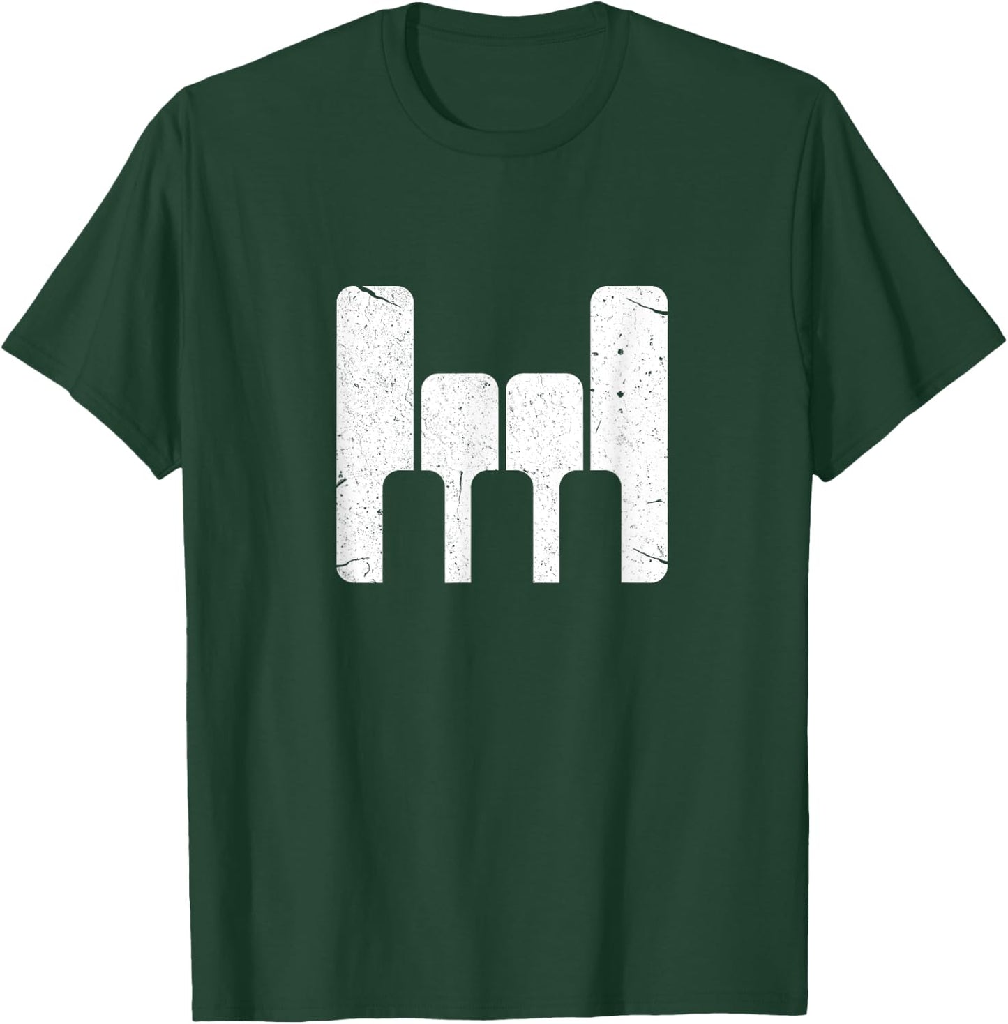 Keyboard Pianist Funny Musician Piano Rock Music Gift T-Shirt - T-Shirt | Forest