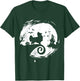Papillon Halloween Costume Moon Silhouette Horror Creepy T-Shirt - T-Shirt | Forest
