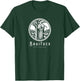 Saint Boniface | Peak Winsome Graphic Art| Christian Apparel T-Shirt - T-Shirt | Forest