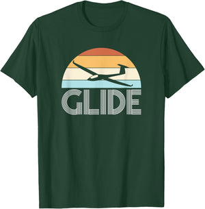 Glide Glider Aeroplane Sailor Gift T-Shirt - T-Shirt | Forest