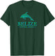 Belize Dolphin Retro Boys Girls Vacation Souvenir T-Shirt - T-Shirt | Forest