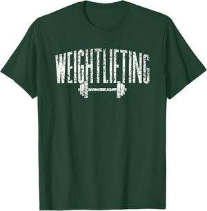 Weightlifting Gym Lift Workout T-Shirt - T-Shirt | Forest