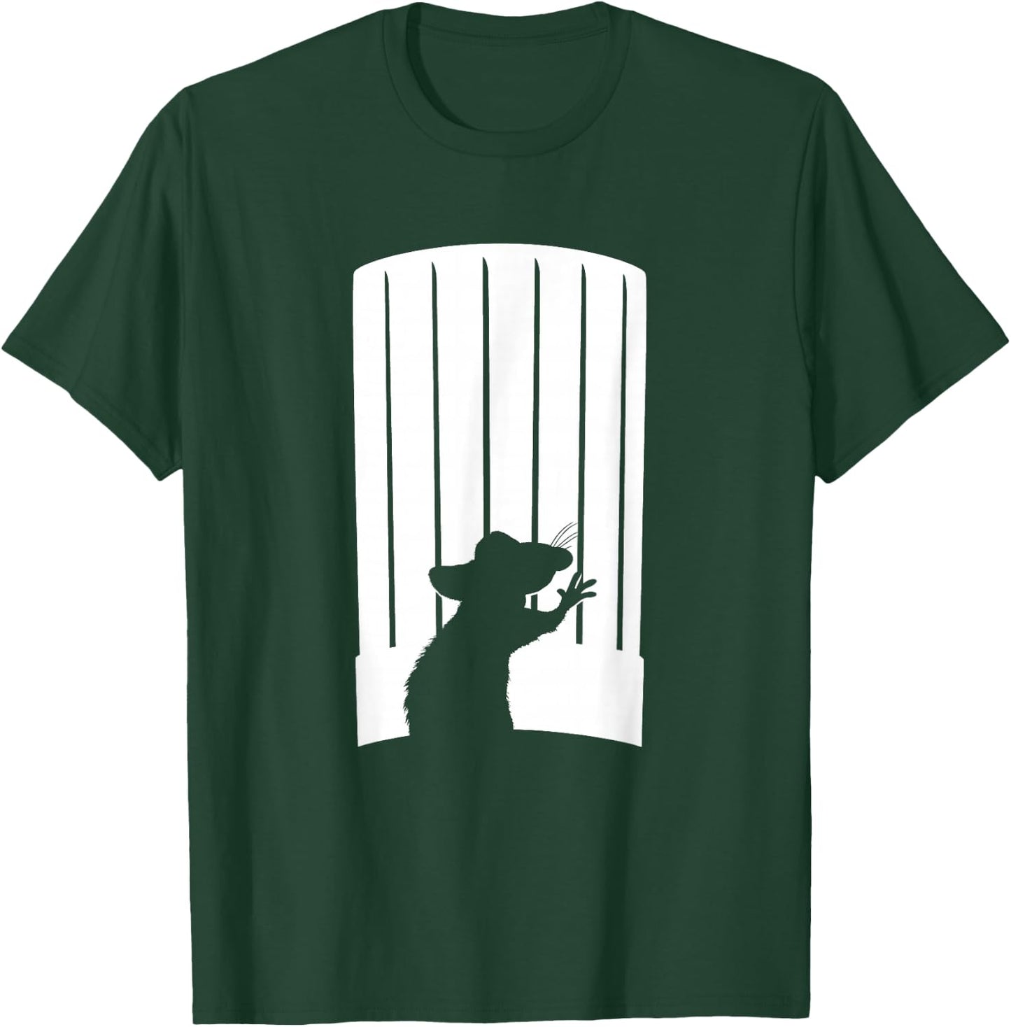 Disney and Pixar's Ratatouille Chef Hat Remy Silhouette T-Shirt - T-Shirt | Forest