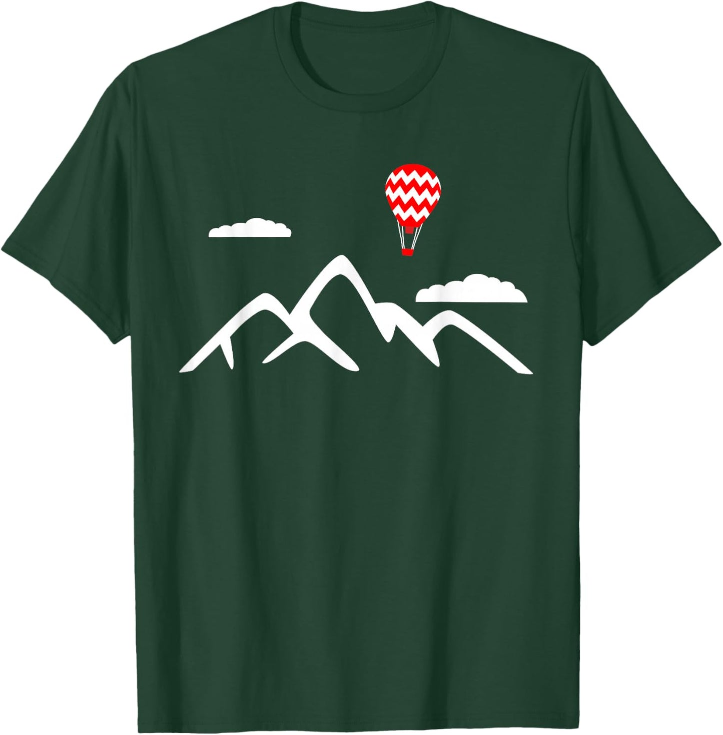 Hot air balloon ride balloonist hot air balloon T-Shirt - T-Shirt | Forest