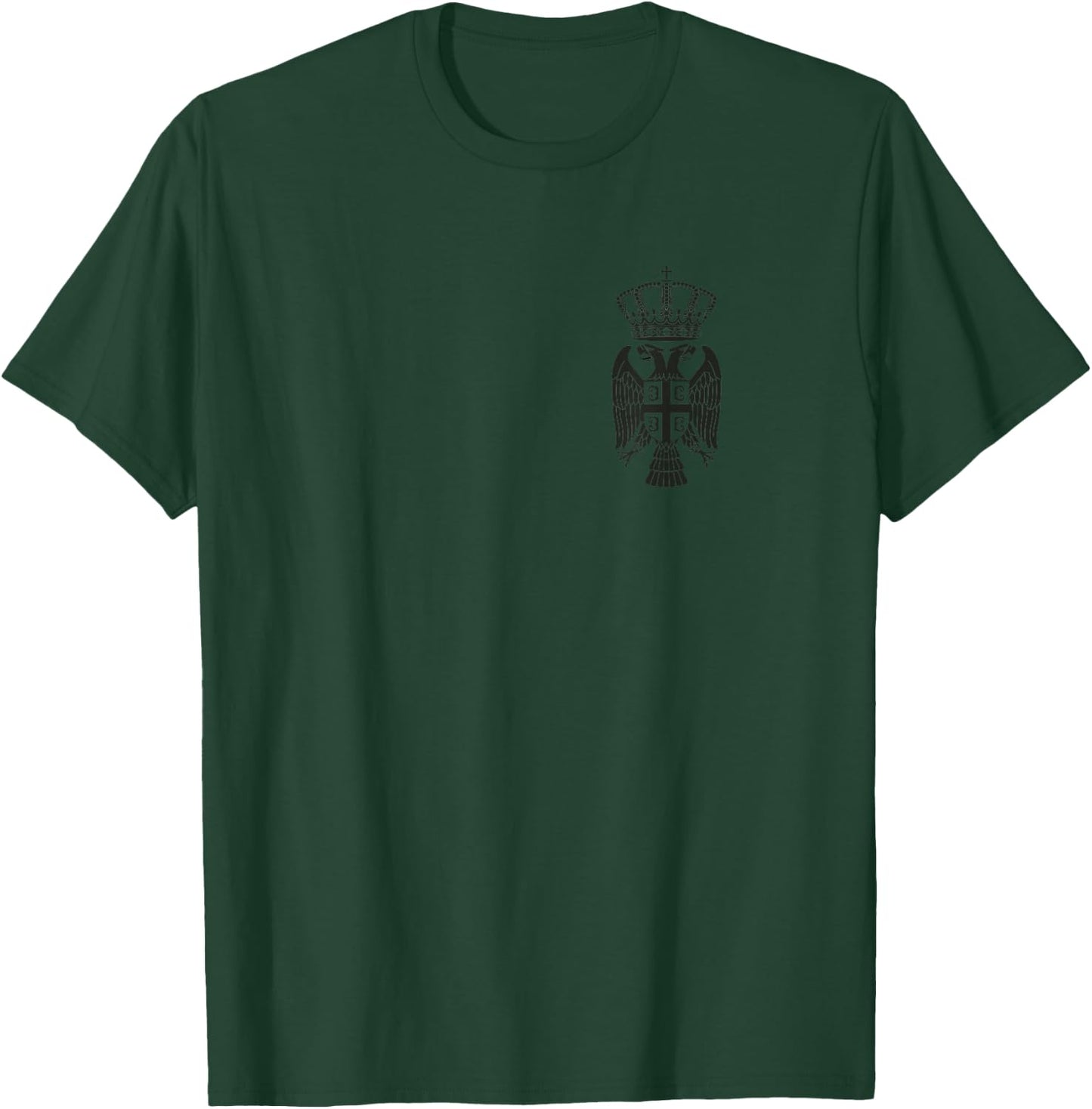 Serbia Srbija Srpska Serbian Eagle T-Shirt - T-Shirt | Forest