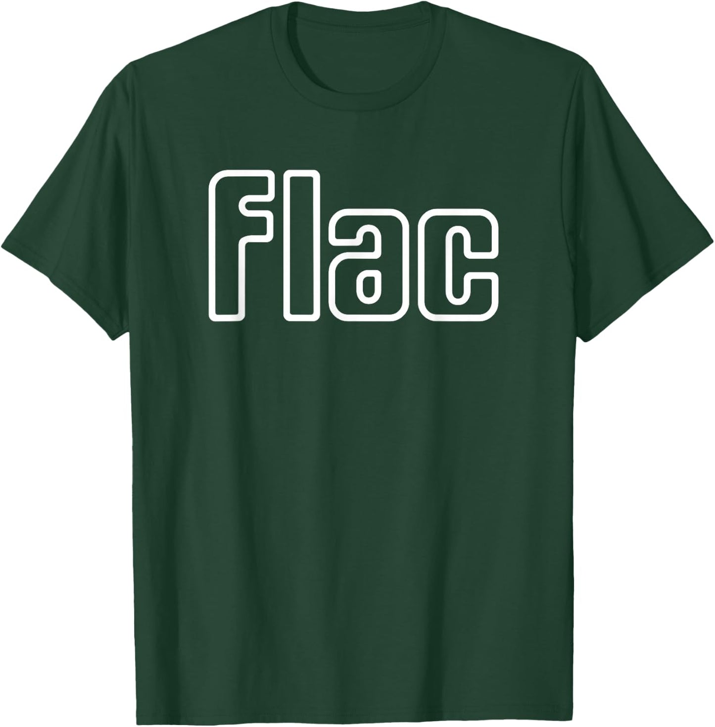 FLAC Free Lossless Audio Codec T-Shirt - T-Shirt | Forest