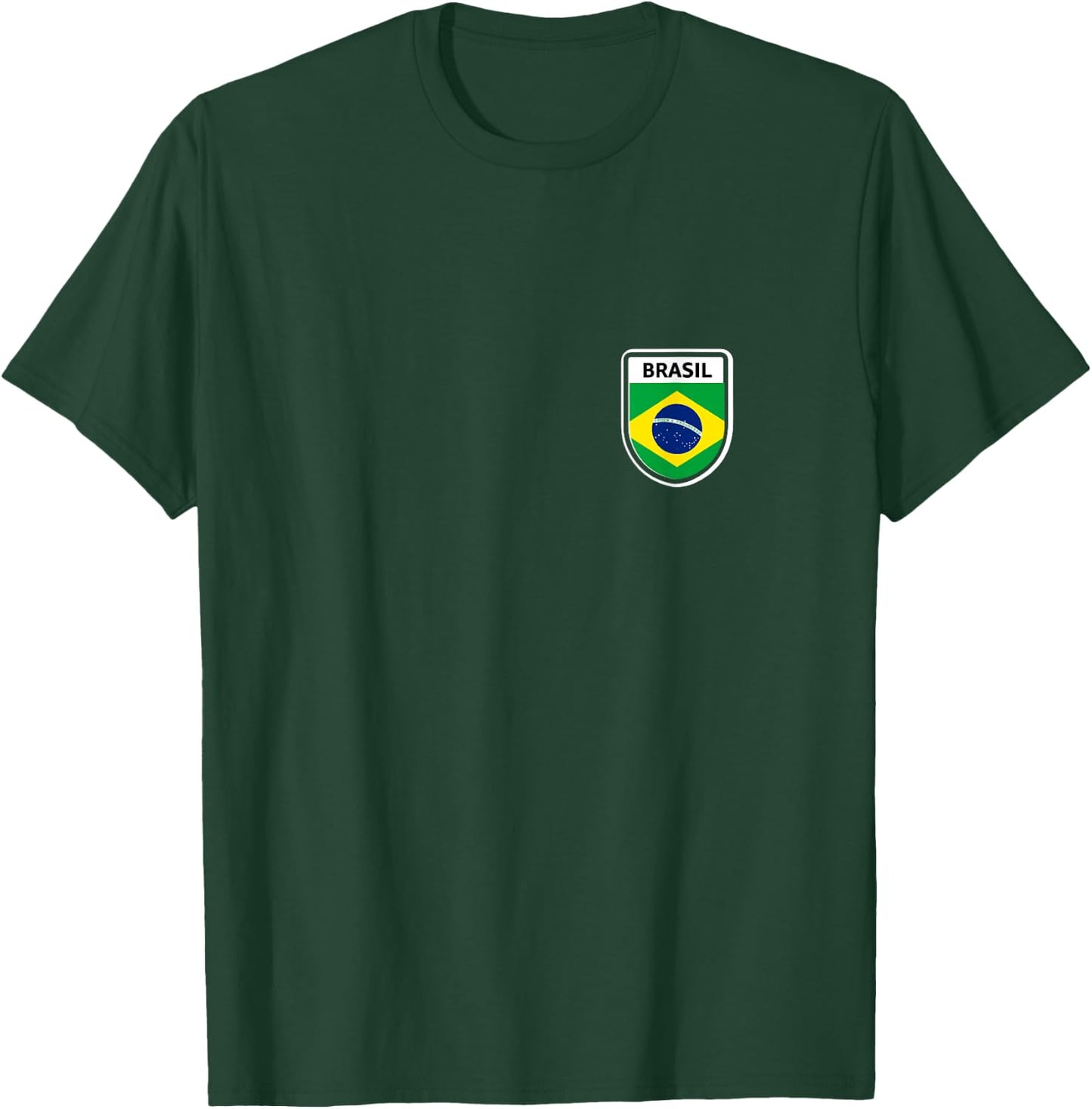Flag Brasil T-Shirt - T-Shirt | Forest