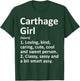 CARTHAGE GIRL TX TEXAS Funny City Home Roots Gift T-Shirt - T-Shirt | Forest