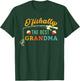 Ofishally Best Grandma Fishing Cute Grandmother Fisherwoman T-Shirt - T-Shirt | Forest