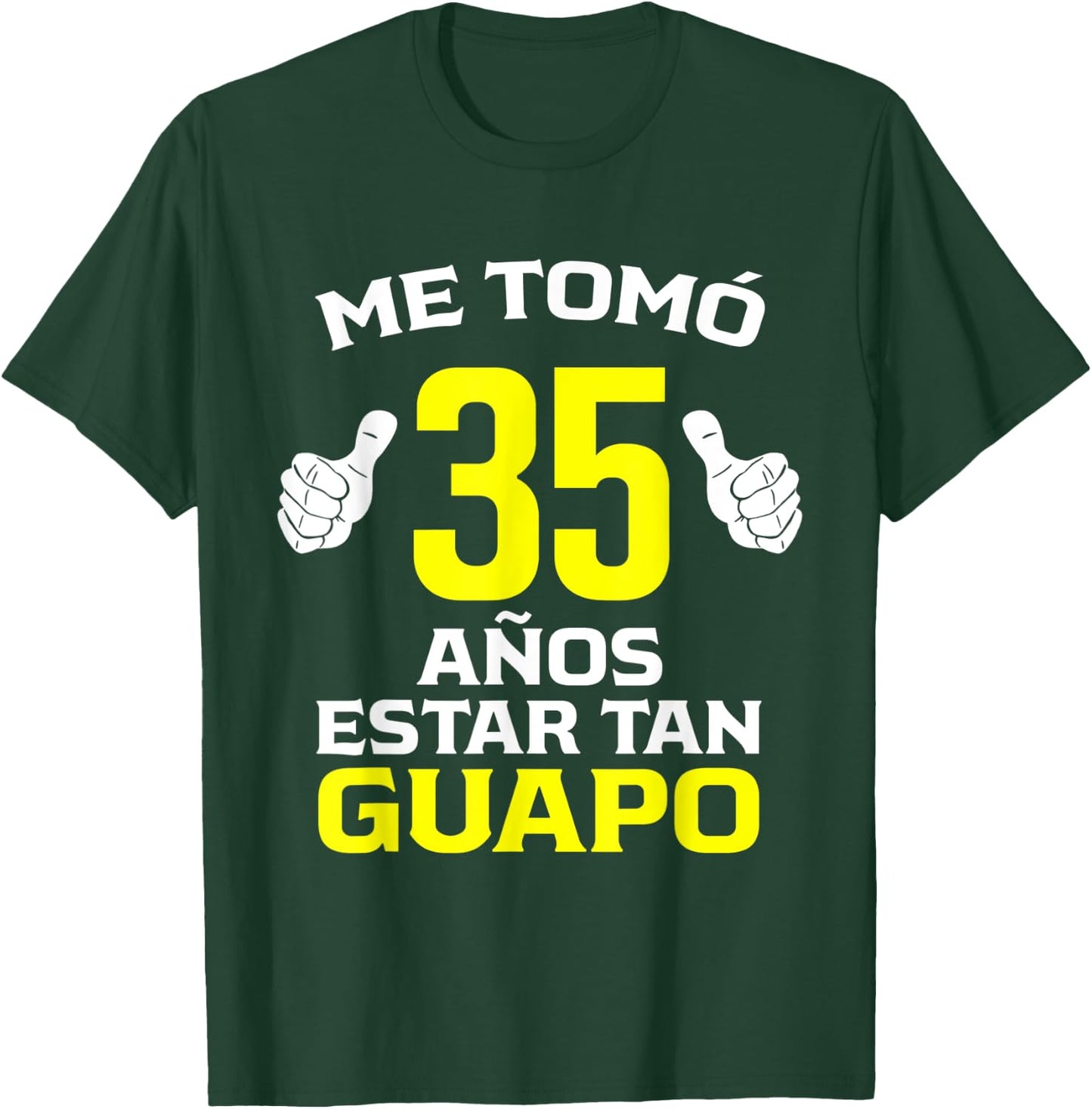 35 Años Regalo de Cumpleaños 35 para él T-Shirt - T-Shirt | Forest