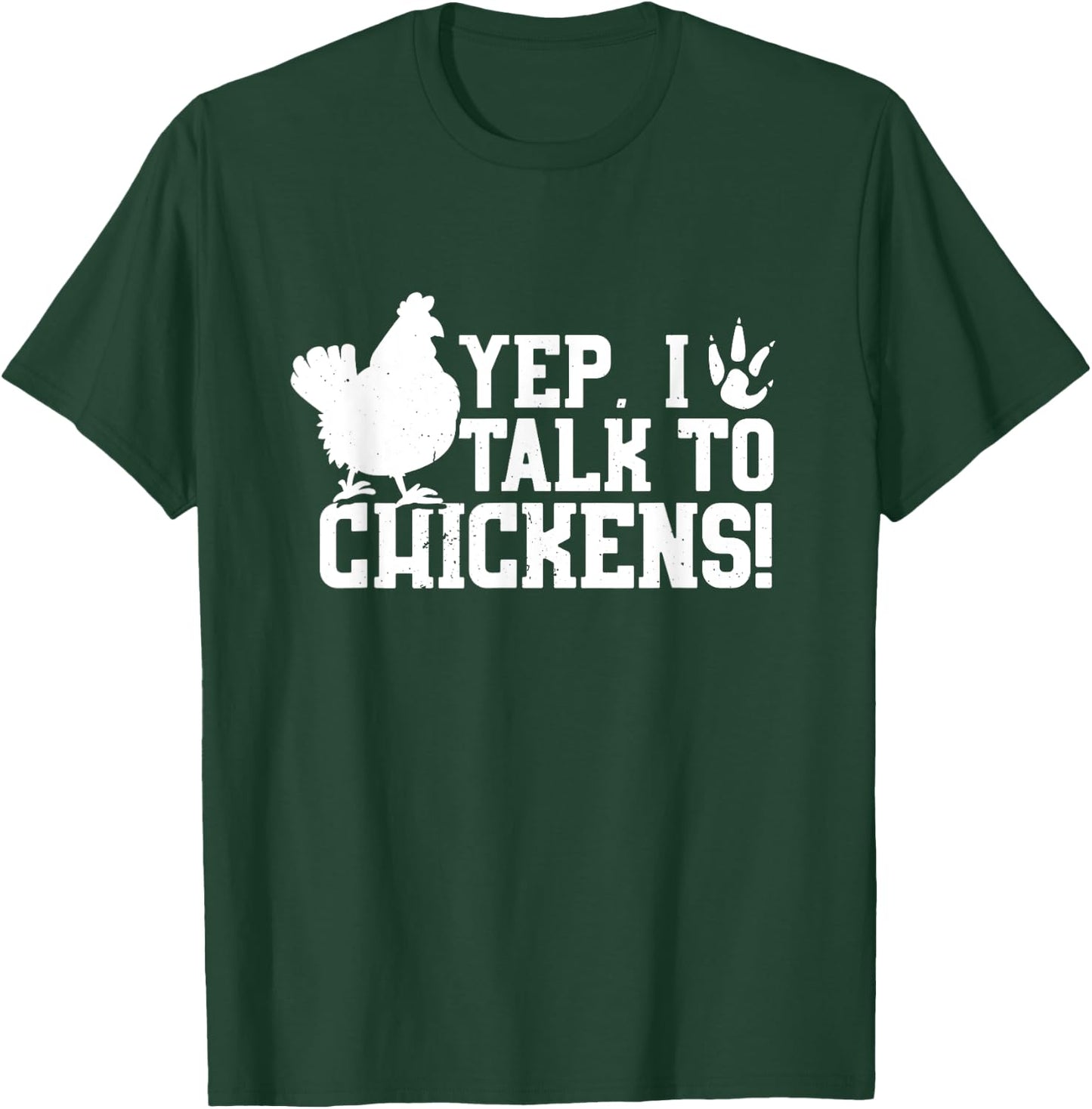 Chicken Farmer Poultry Farmer Farmhouse Chicken Farming T-Shirt - T-Shirt | Forest