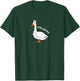 Silly Goose Nurse Hat Stethoscope Funny Medical Humor T-Shirt - T-Shirt | Forest