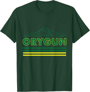 Oregon Lovers, Orygun Outdoors Beautiful Mt. Hood T-Shirt - T-Shirt | Forest