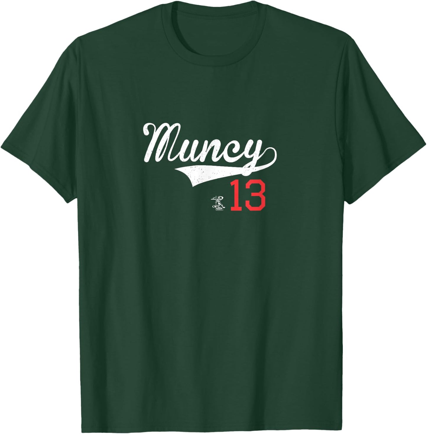 Max Muncy Vintage Gameday T-Shirt - T-Shirt | Forest