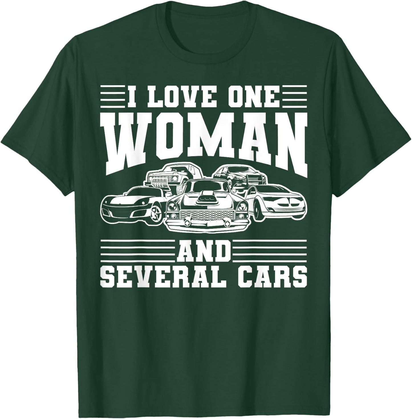 Funny Auto Mechanic Car Lover Gift Men Cool Car Enthusiast T-Shirt - T-Shirt | Forest