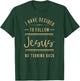 I Have Decided to Follow Jesus No Turning Back New Convert T-Shirt - T-Shirt | Forest
