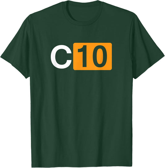Classic C10 Truck Hub Square body truck Adult Humor T-Shirt - T-Shirt | Forest