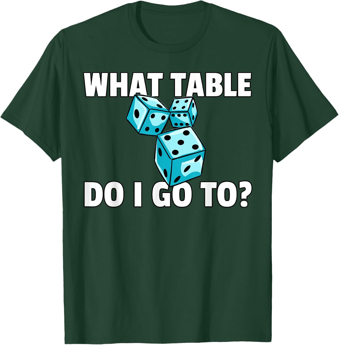 Bunco For Bunco Players T-Shirt - T-Shirt | Forest