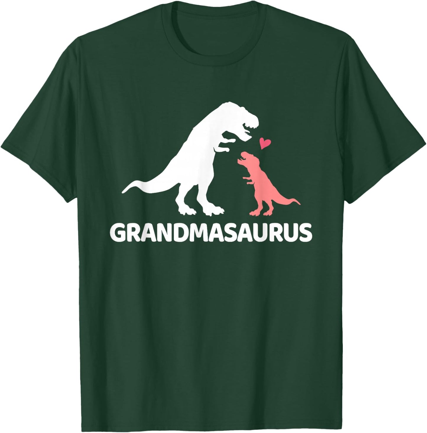 Grandmasaurus Grandma Dinosaur Small T-Shirt - T-Shirt | Forest