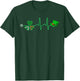 Irish Nurse Heartbeat Stethoscope Lucky St. Patricks Day T-Shirt - T-Shirt | Forest