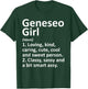 GENESEO GIRL NY NEW YORK Funny City Home Roots Gift T-Shirt - T-Shirt | Forest