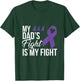 Leiomyosarcoma Fight Cancer Ribbon T-Shirt - T-Shirt | Forest