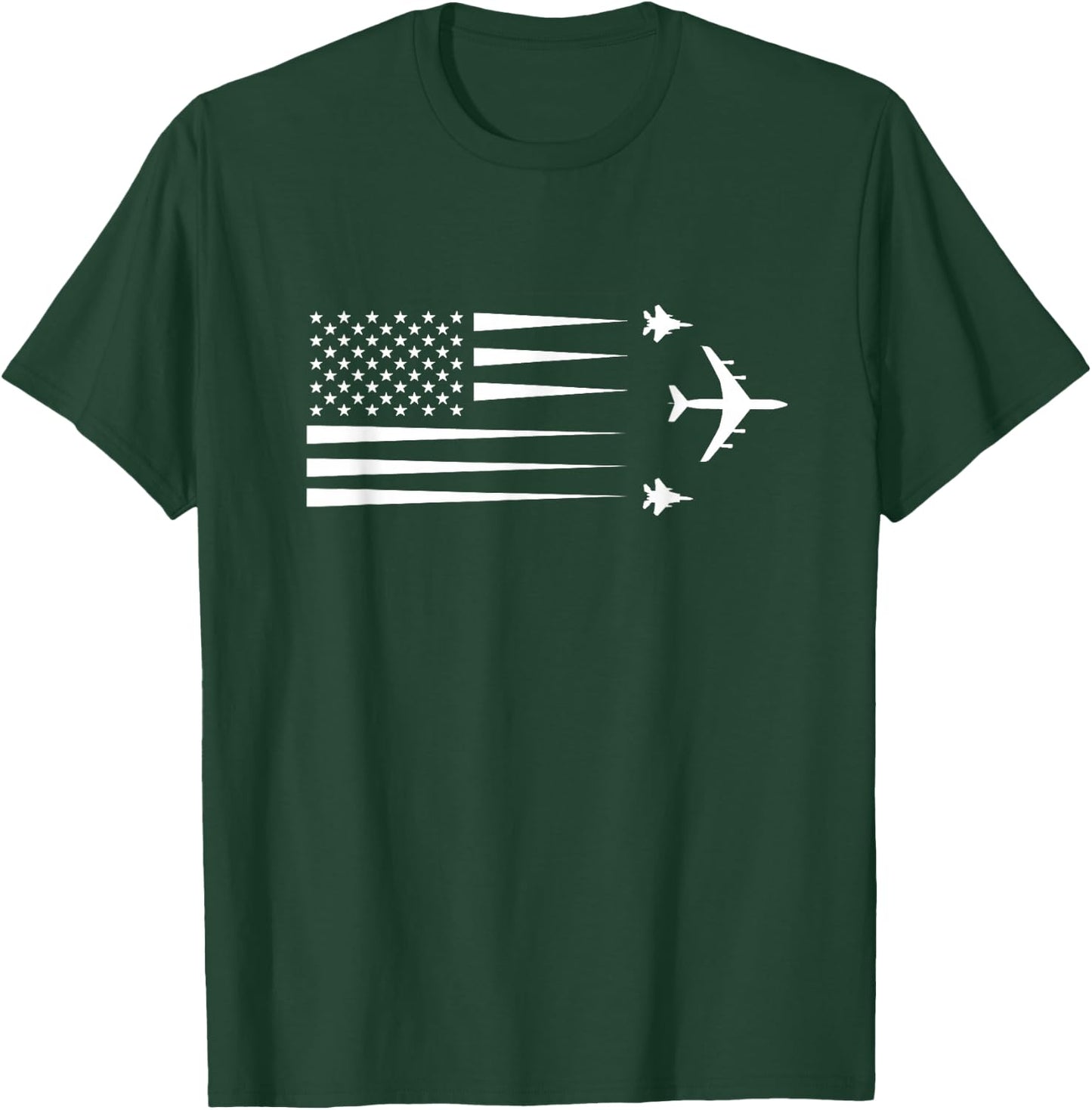 KC-135 Stratotanker F-15 Eagle T-Shirt - T-Shirt | Forest