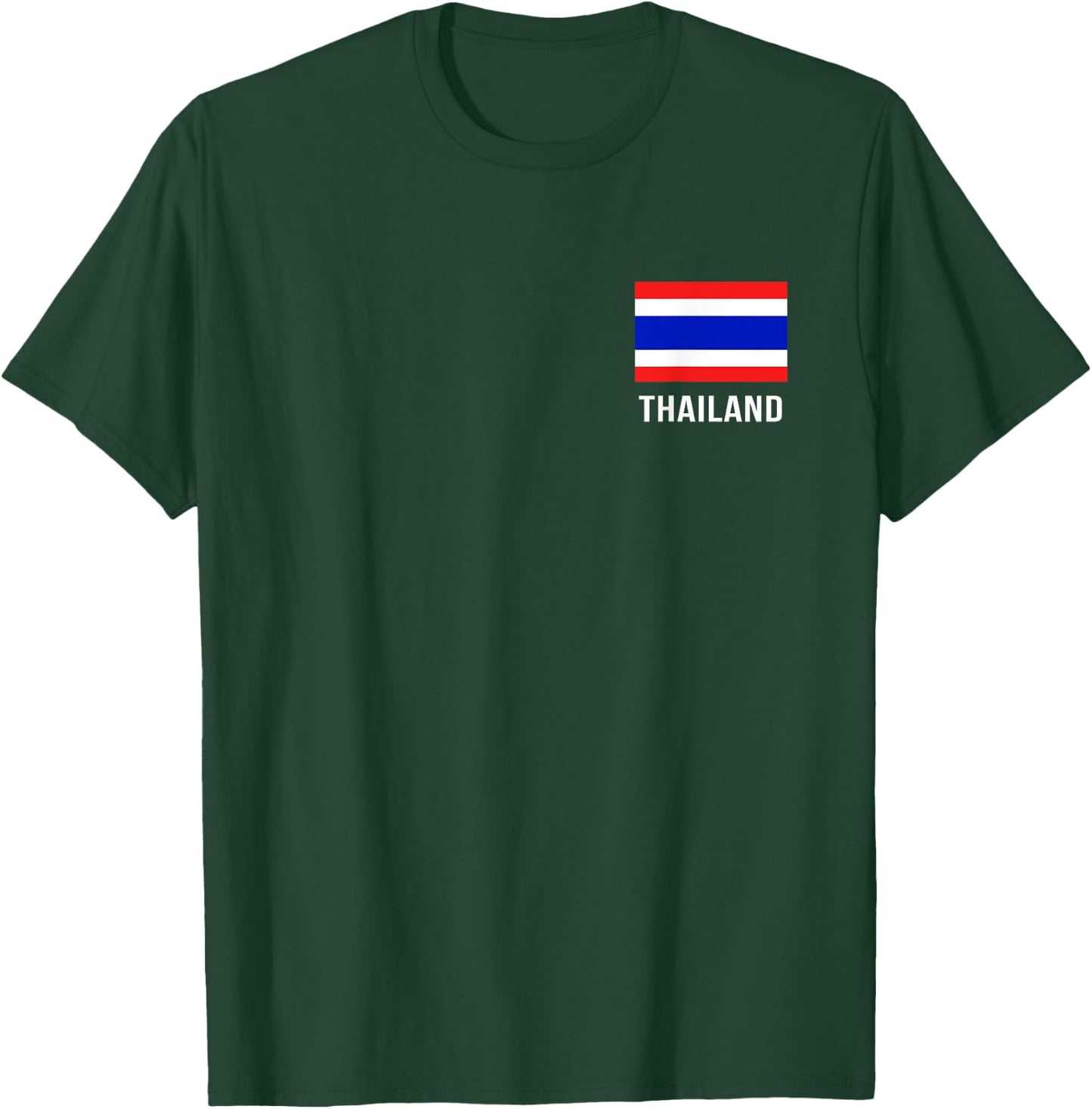 Thailand Flag Shirt | Thai T-Shirt - T-Shirt | Forest