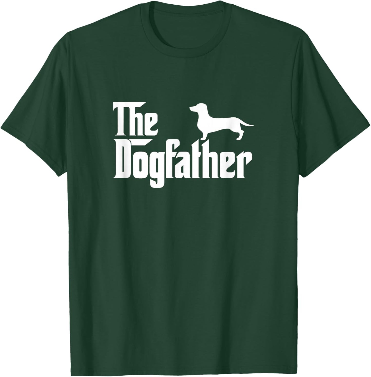 Dachshund Lover Gift DogFather T-Shirt - T-Shirt | Forest