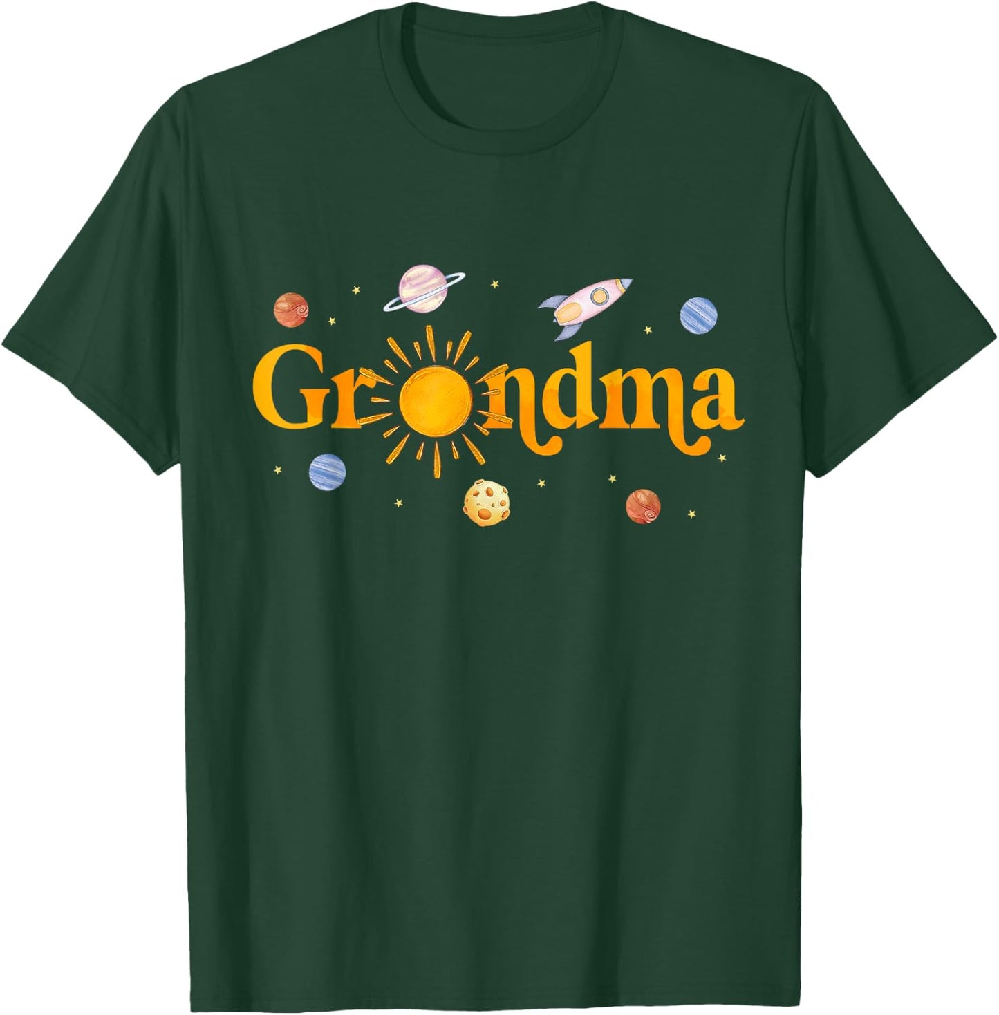 Grandma of The Birthday First Trip Around The Sun Bday Boy T-Shirt - T-Shirt | Forest