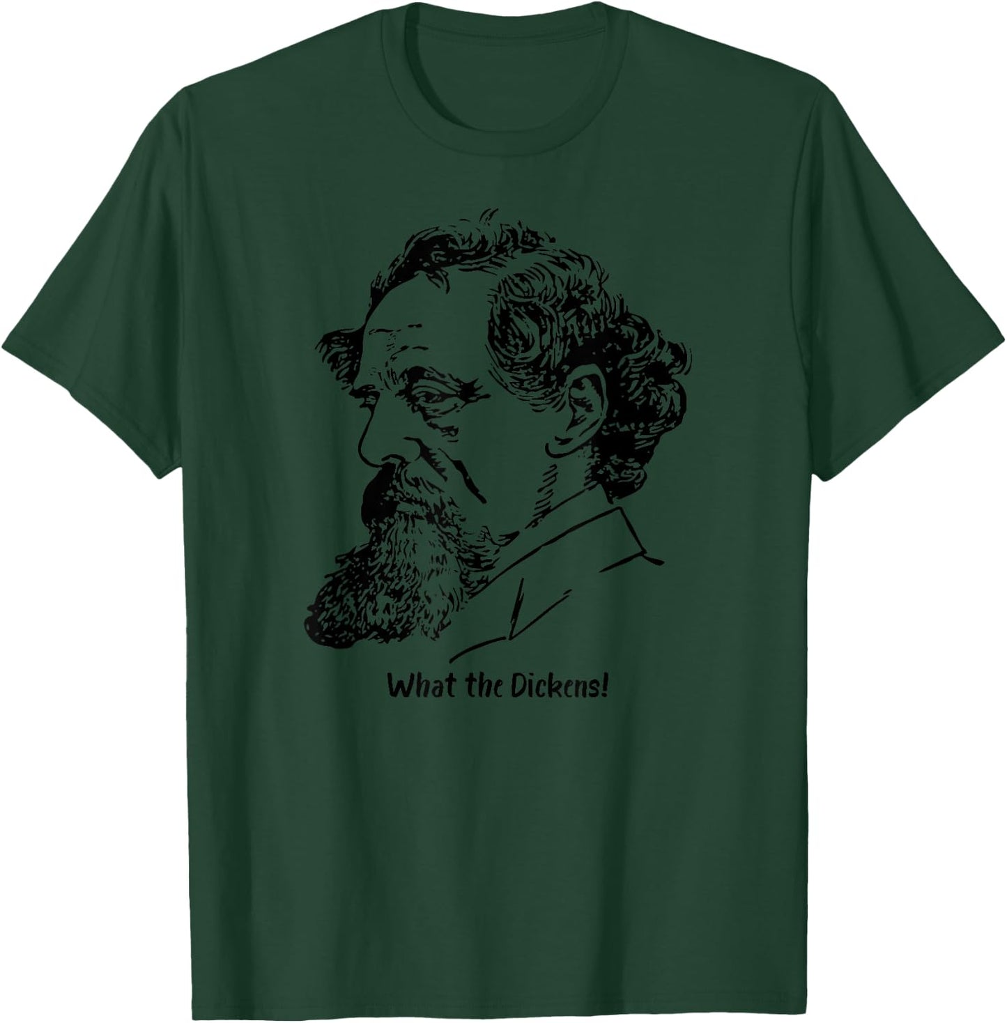 Charles Dickens Gift T-Shirt - T-Shirt | Forest
