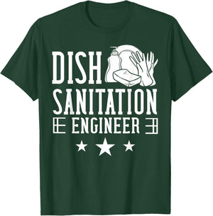 Dishwasher Dishwashing Gift Job Dish Washing T-Shirt - T-Shirt | Forest
