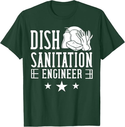 Dishwasher Dishwashing Gift Job Dish Washing T-Shirt - T-Shirt | Forest