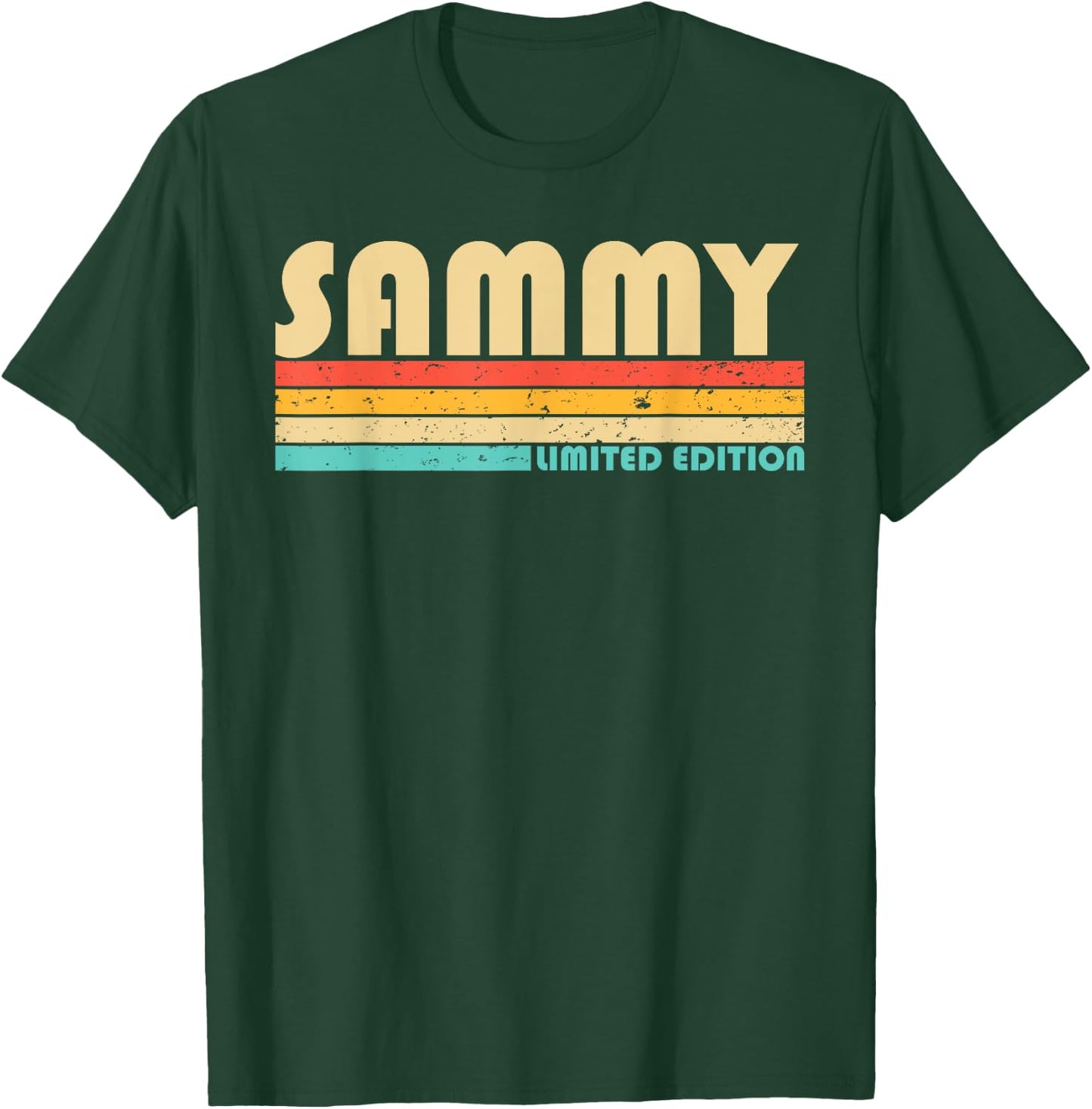 SAMMY Name Personalized Funny Retro Vintage Birthday T-Shirt - T-Shirt | Forest