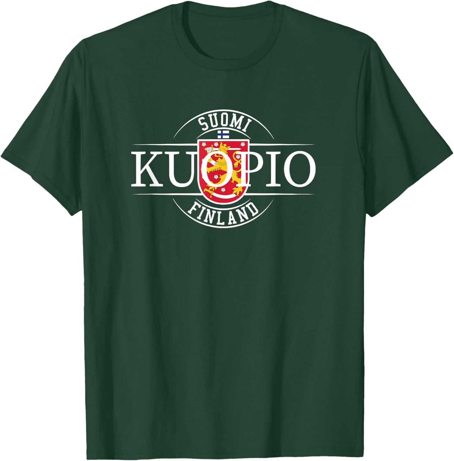 Kuopio Finland Suomi T-Shirt - T-Shirt | Forest