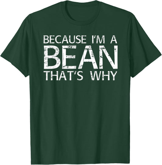 BEAN Gift Funny Surname Family Tree Birthday Reunion Idea T-Shirt - T-Shirt | Forest