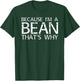 BEAN Gift Funny Surname Family Tree Birthday Reunion Idea T-Shirt - T-Shirt | Forest