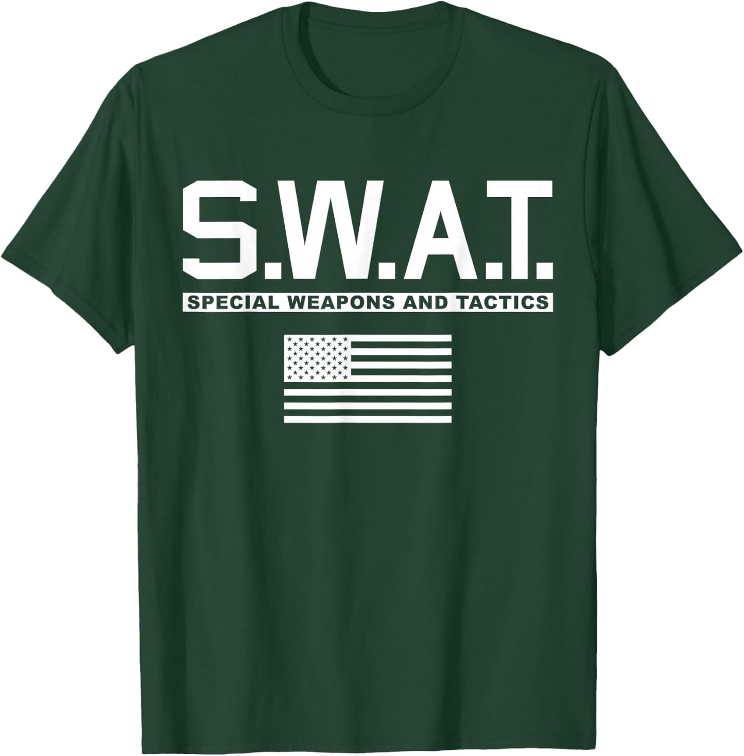 SWAT Special Weapons and Tactics Police S.W.A.T. T-Shirt - T-Shirt | Forest