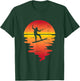 Cool Sunset Wakeboarding Graphic For Wakeboard Lovers T-Shirt - T-Shirt | Forest